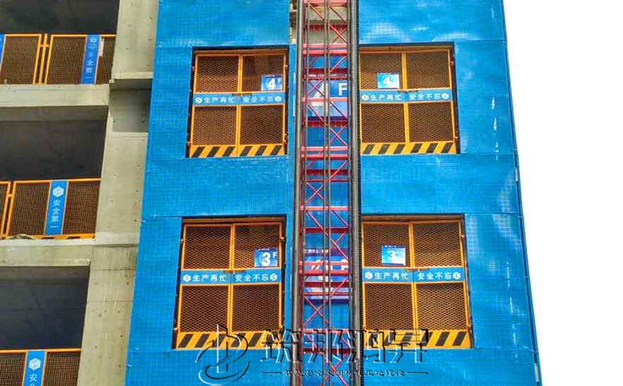 施工電梯樓層防護(hù)門(mén)